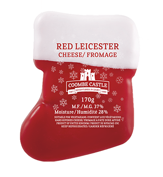 Coombe Castle Red Leicester Santa Stocking
