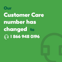 Text Reading 'Sobeys has changed the customer care number & the new number is this 1866 948 0196'.