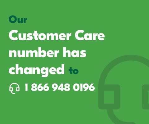 Text Reading 'Sobeys has changed the customer care number & the new number is this 1866 948 0196'.