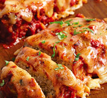 Big Batch Chicken Parm Meatloaf