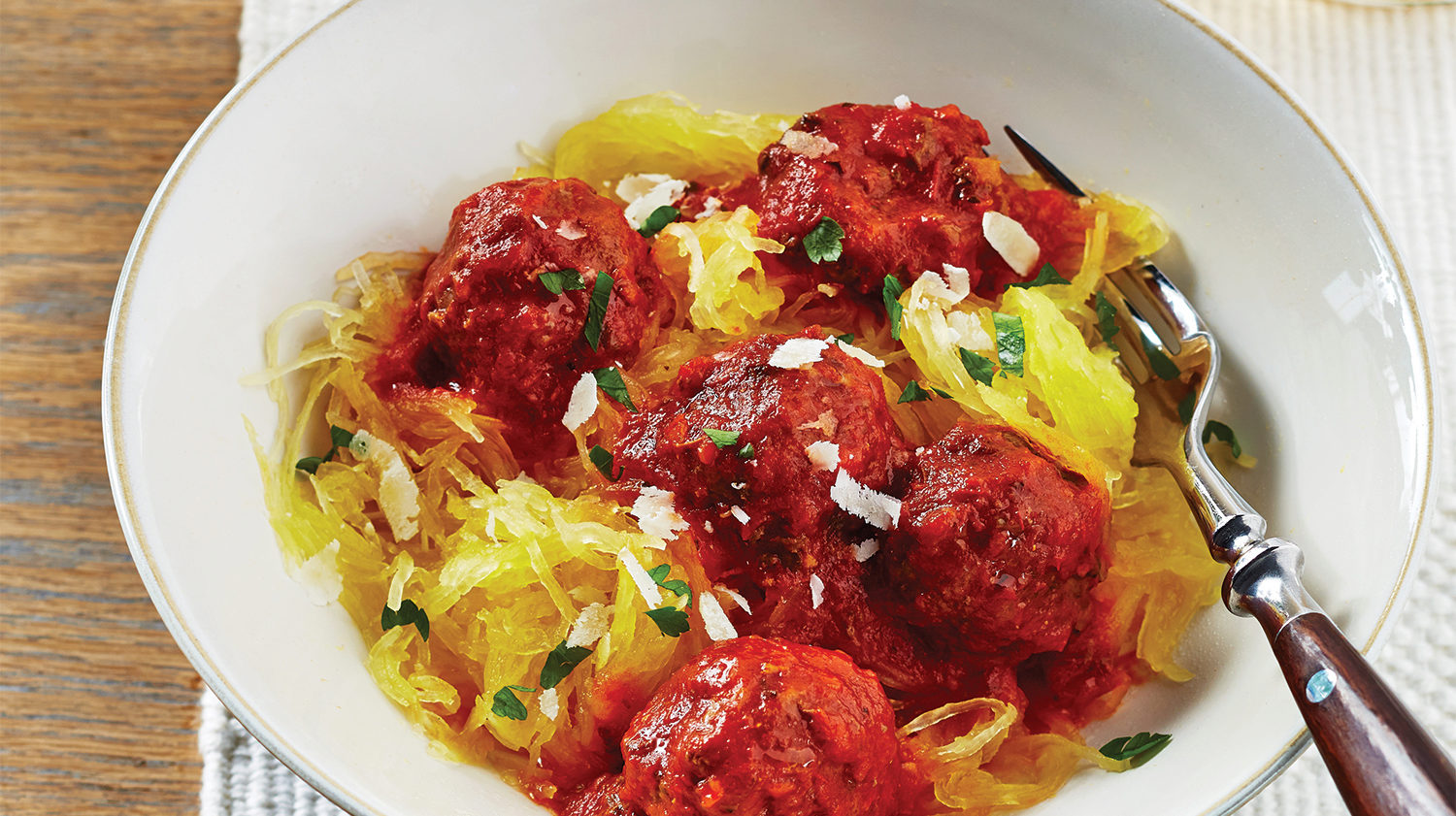 Baked Spaghetti Squash & Meatballs Sobeys Inc.