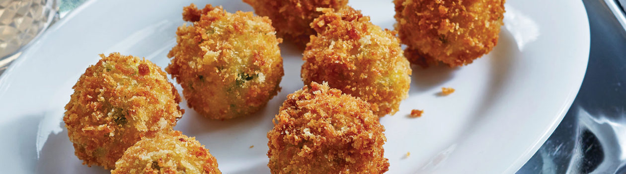 Ham & Smoked Gouda Croquettes