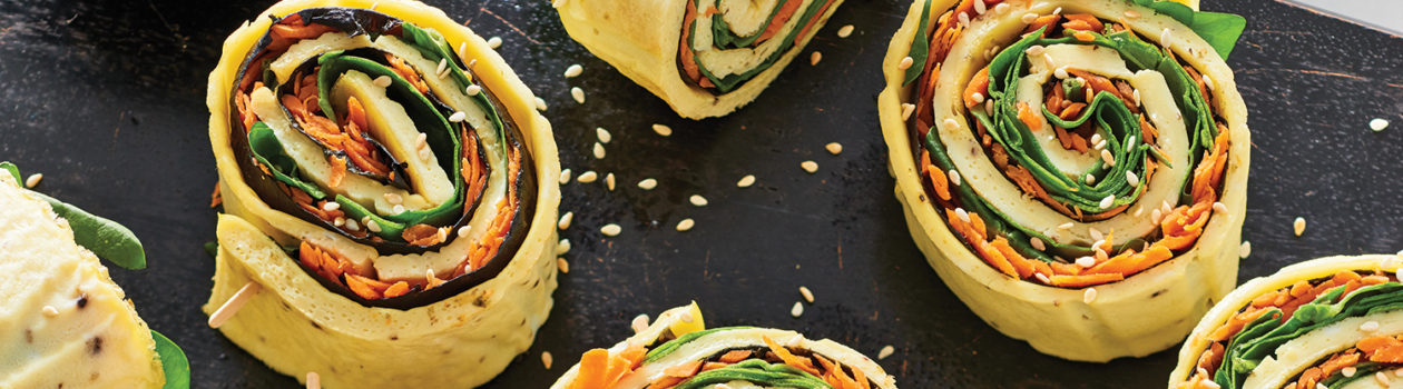 Egg Nori Sushi Rolls