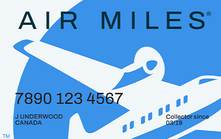 Air mile card