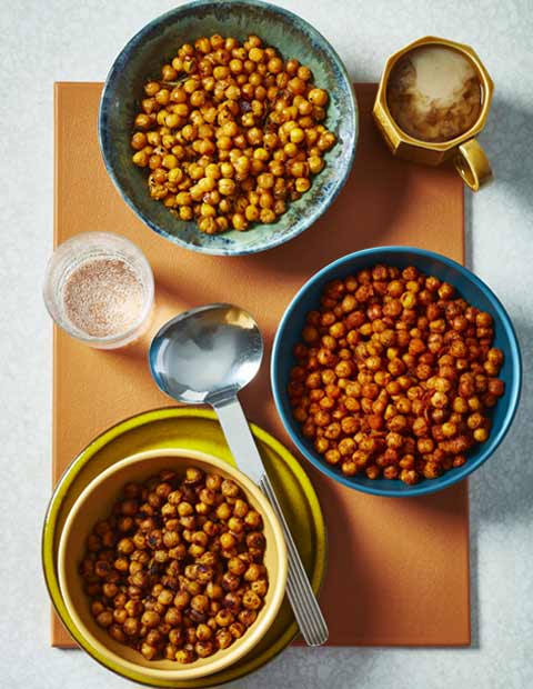 Easy chickpea snack