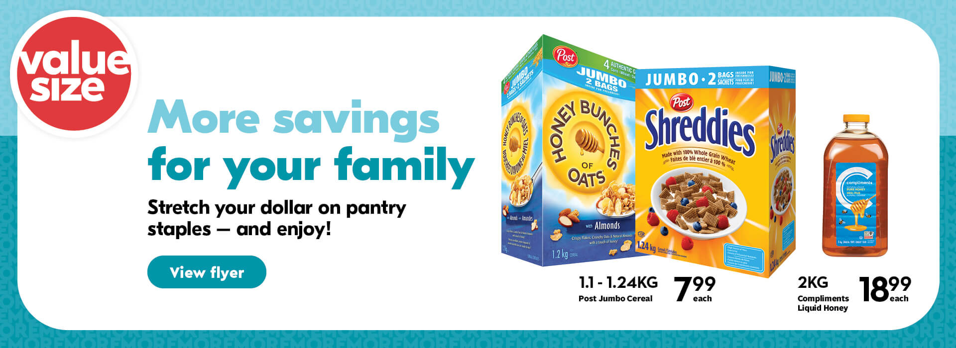 More savings for your family