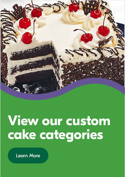 view our custom cake categories