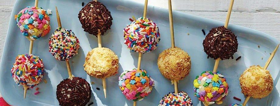 Cheesecake Truffle Skewers