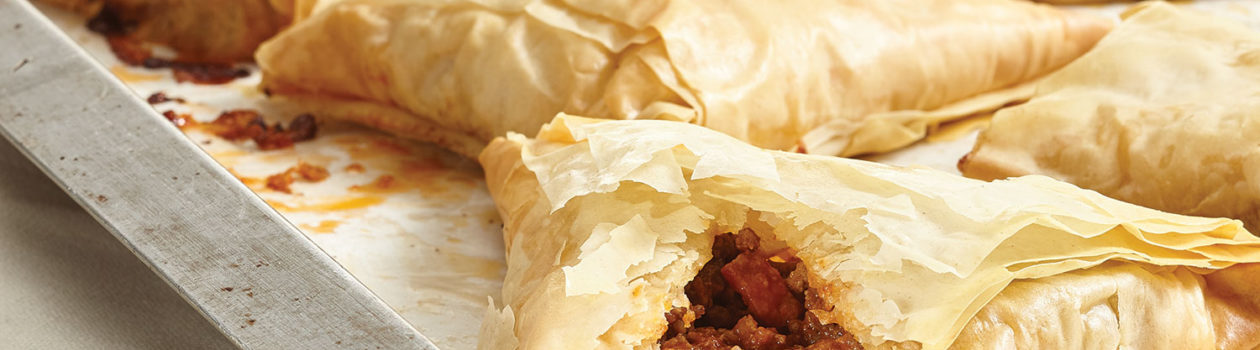 Bolognese Phyllo Hand Pies
