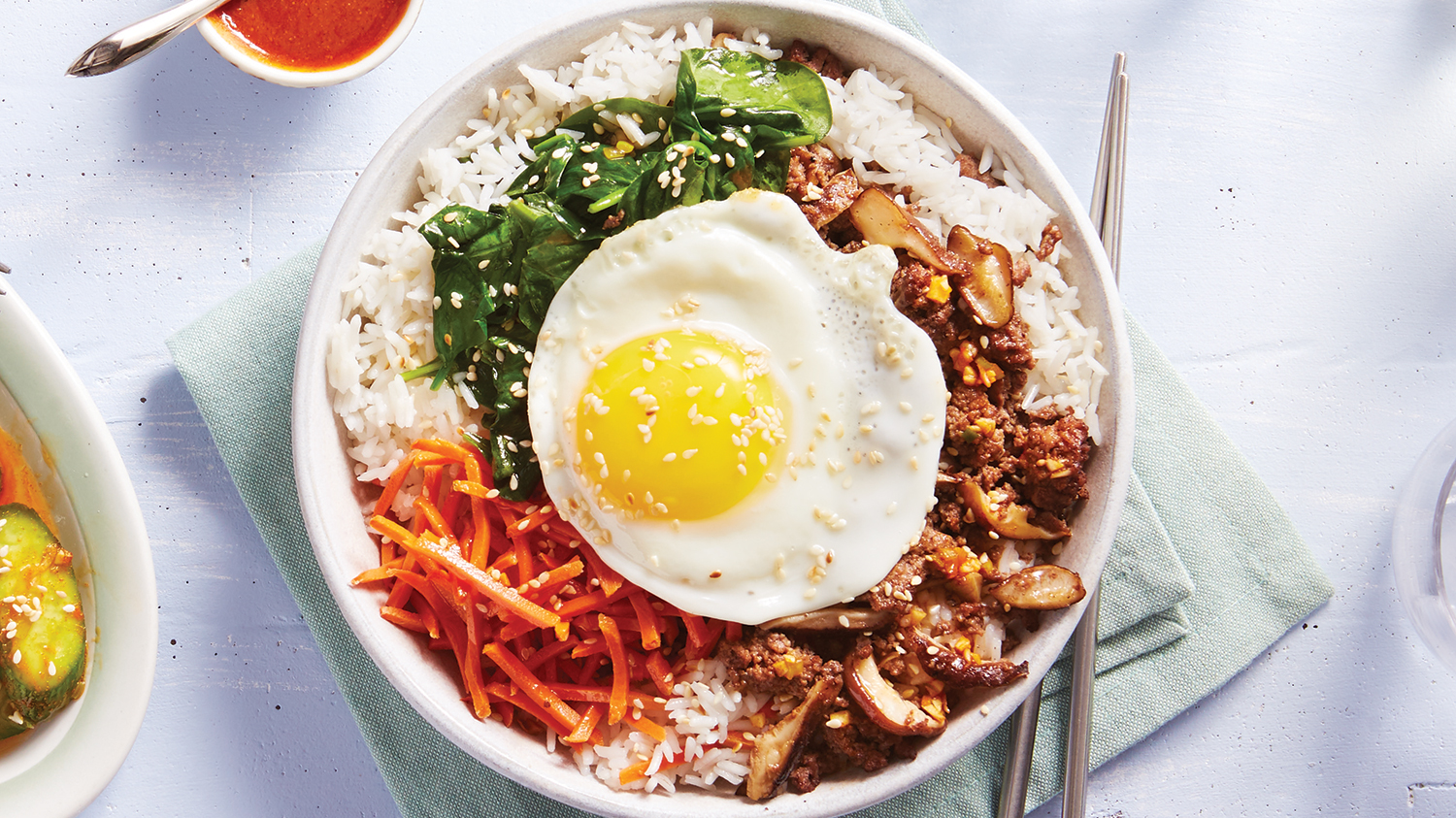 Easy Beef Bibimbap Rice Bowl Sobeys Inc.