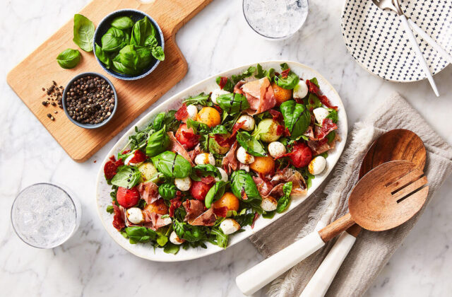 Melon Prosciutto Salad