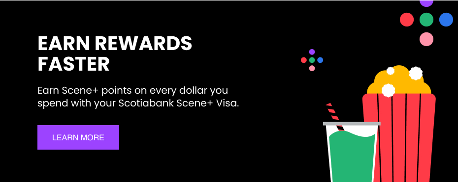 banner of visa card