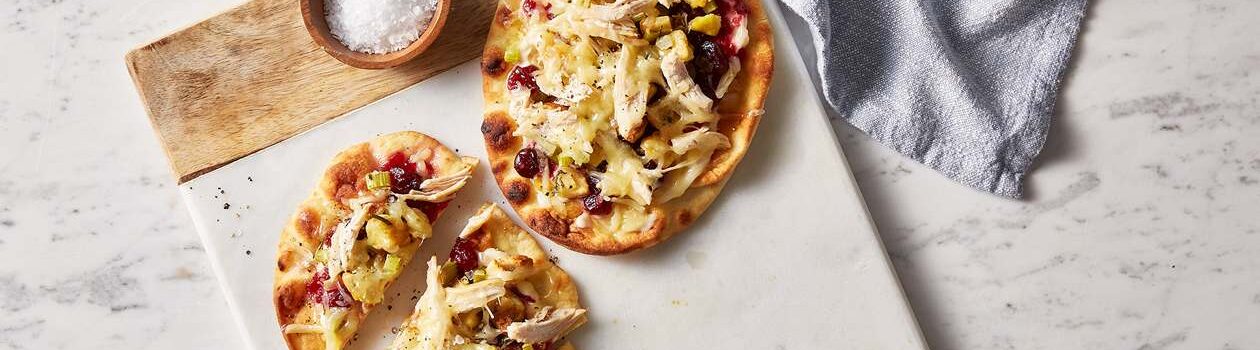 Turkey Leftover flatbread