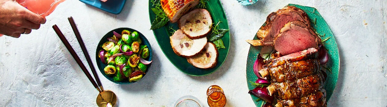 A casual Christmas dinner with an all-snacks menu