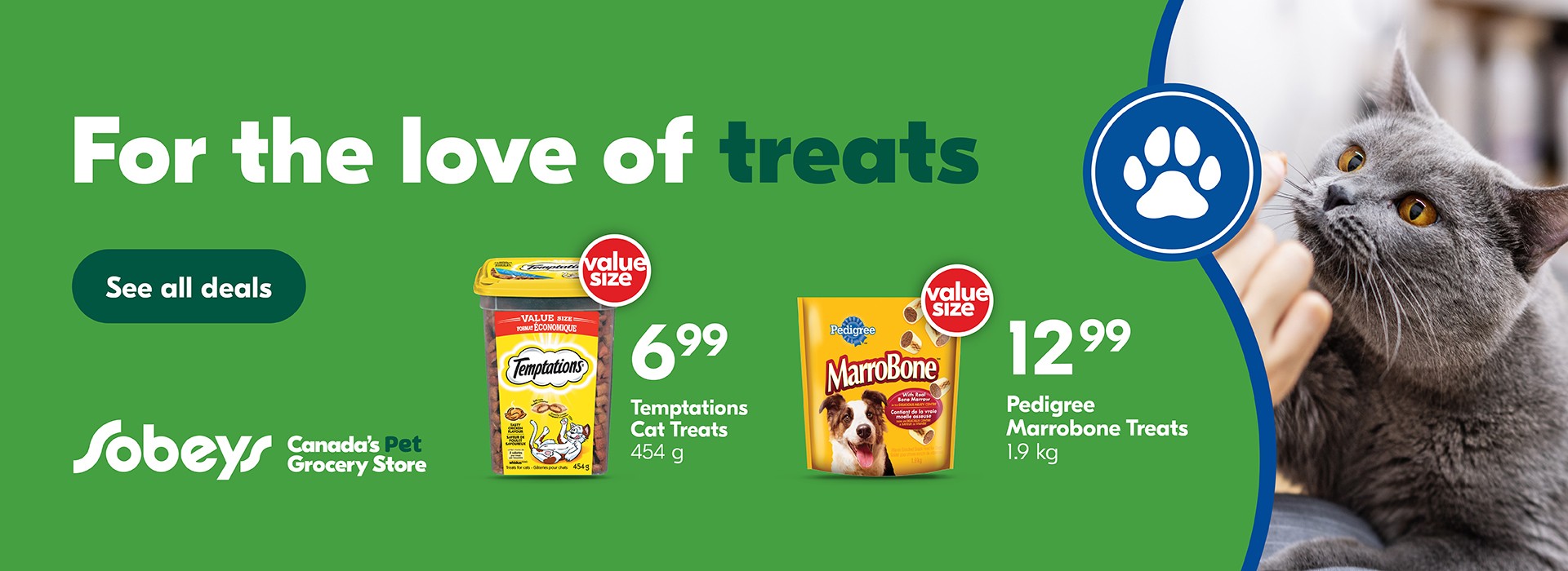 For the love of treats.