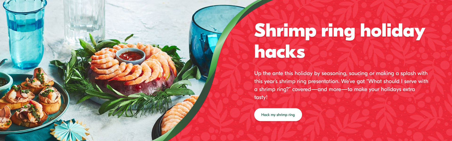 Shrimp ring holiday hacks