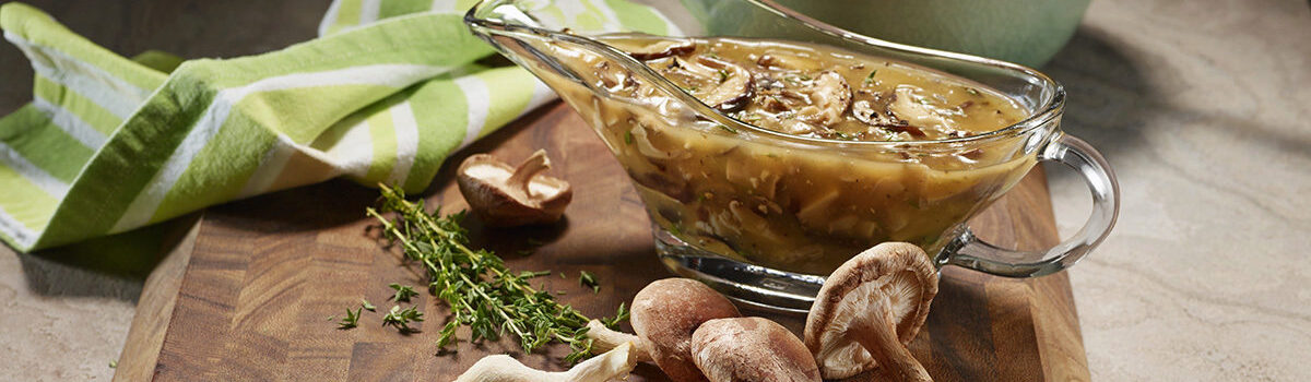 Vegetarian Mixed Mushroom Gravy