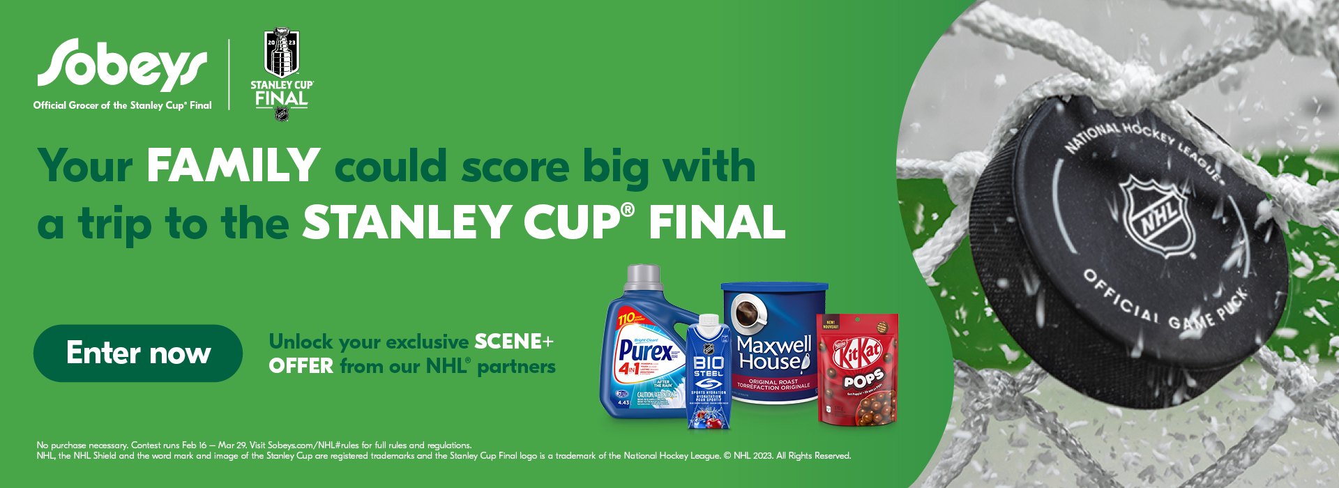 Your family could score big with a trip to the Stanley Cup Final