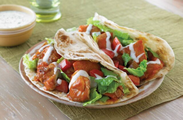 Buffalo Chicken Soft Tacos