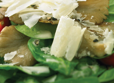 Read more about Baby Spinach and Oyster Mushroom Salad