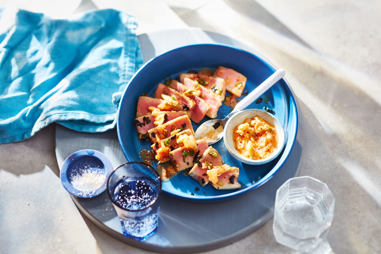 Tuna Steak with Miso and Kimchi Butter Sauce Sobeys Inc.