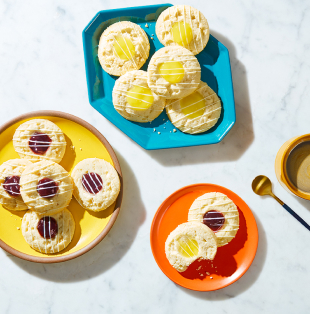 Bakery Dept. Lemon and Blueberry Sugar Cookies