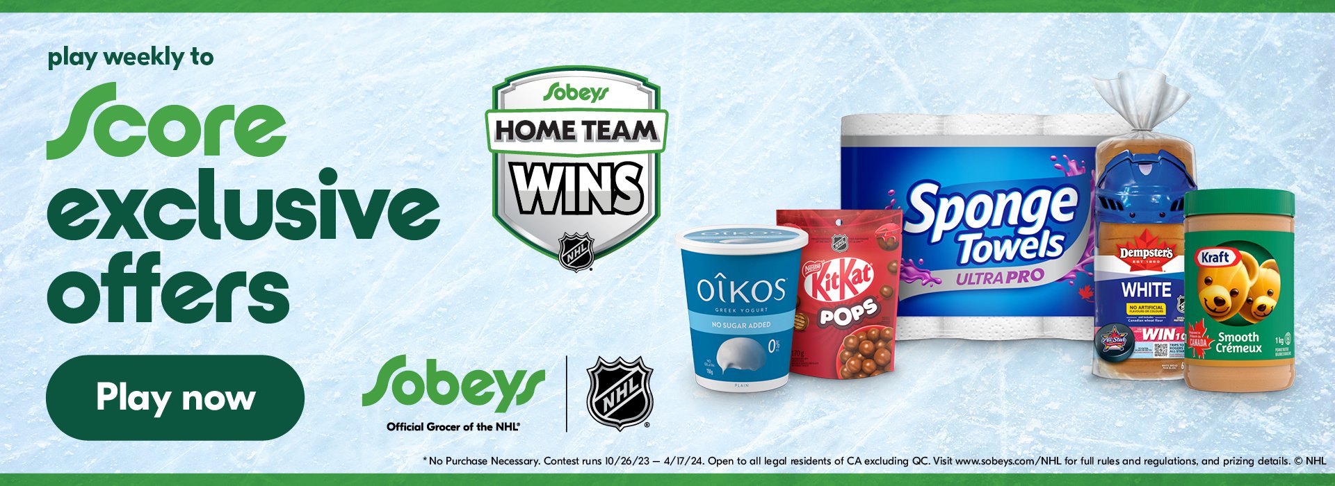 Sobeys nhl sales