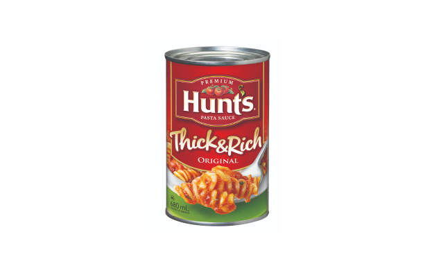 Can of Hunts Original Pasta Sauce