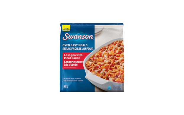 Bag of Swanson Oven Easy Meals Lasagna with Meat Sauce