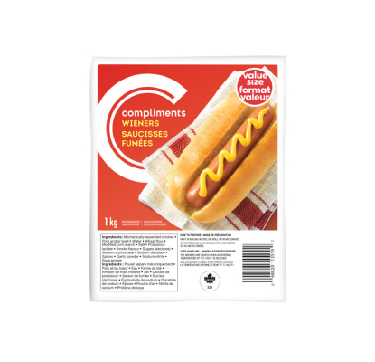 Compliments Wieners 1 kg