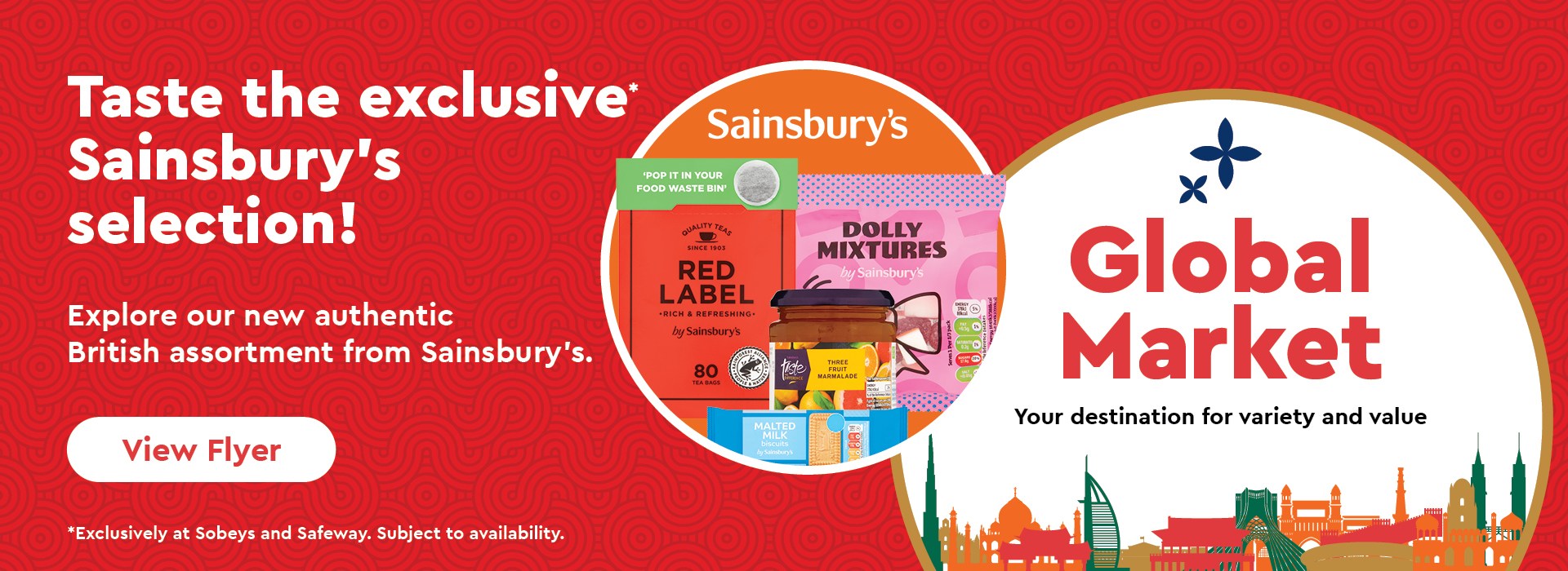 Sainsbury's in Canada, available at Selected Sobeys