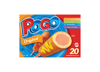 POGO® Original corn dogs 20-pack, 1.5 kg