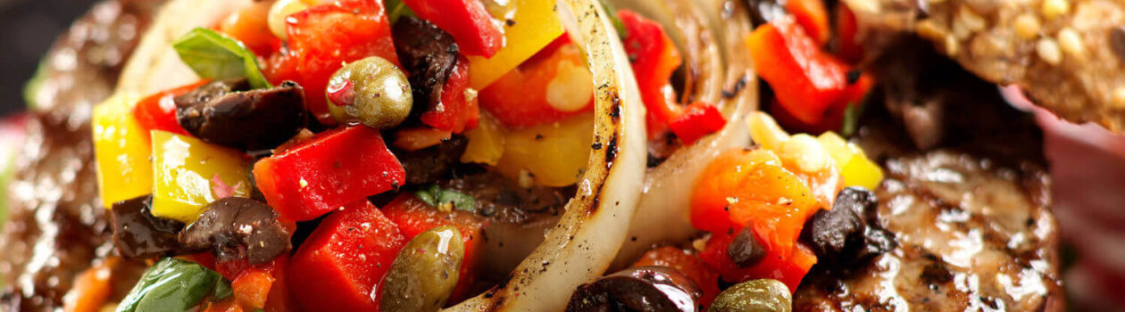Mediterranean Roasted-Sweet Pepper Relish cropped