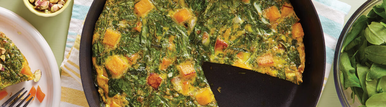 Recipe PersianStyle Vegetable Frittata A