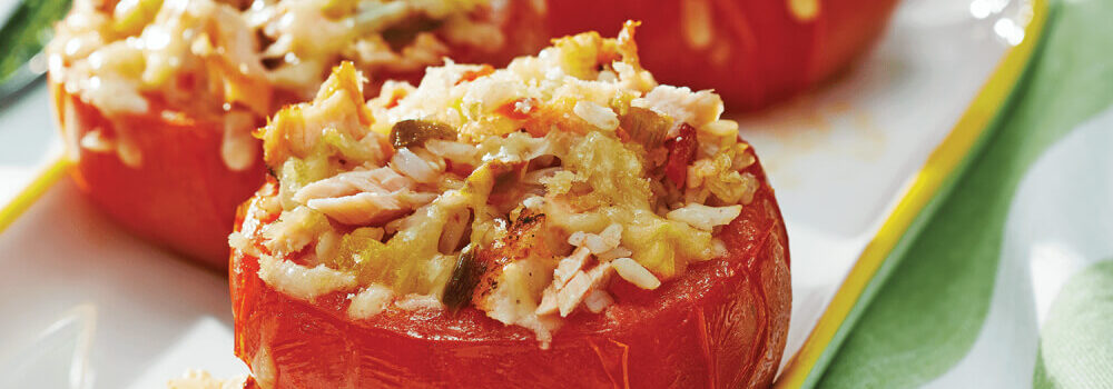 Stuffed Grilled Tomatoes