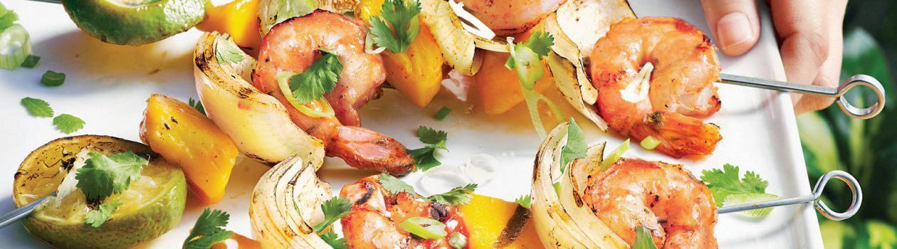 chipotle-shrimp mango