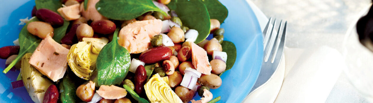 italian bean salad tuna artichoke