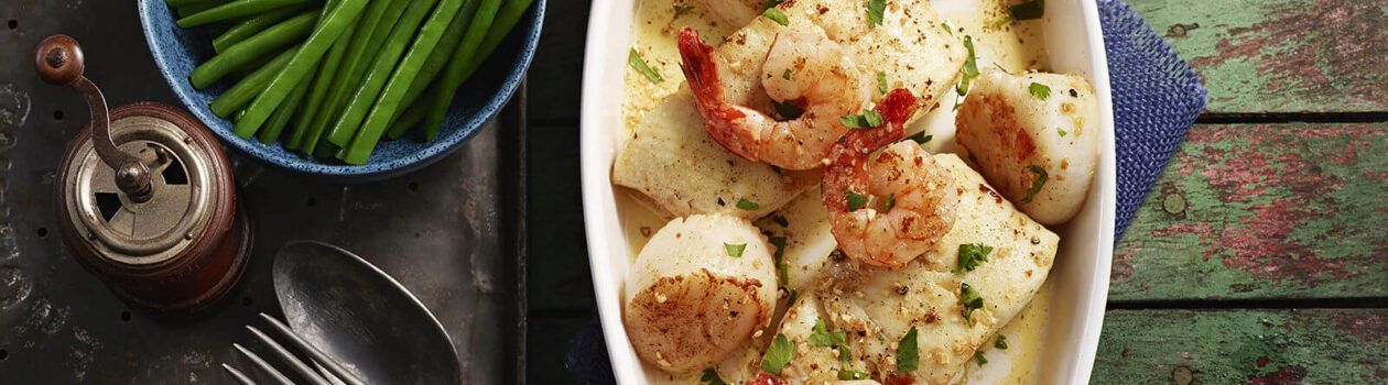 quick provencal seafood bake