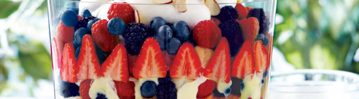 summer berr trifle