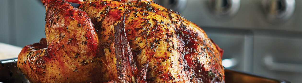 AppleCider Brined BBQ Turkey