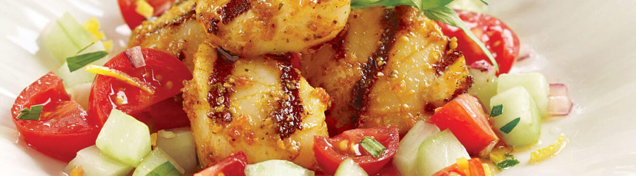 Grilled Scallops