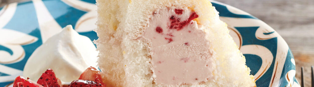IceCream Filled Angel Cake stag