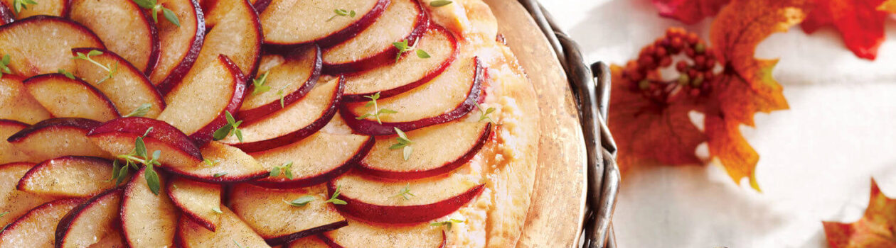Plum Ricotta Flatbread cropped