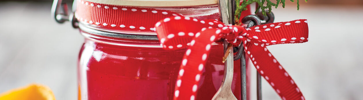 Recipe CranberryOrange Jelly Gift Jar