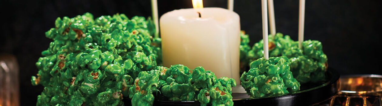 Recipe Green Marshmallow Slime Popcorn up