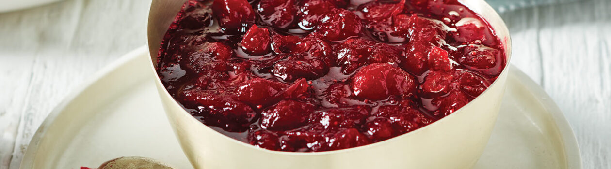 Recipe Honey Sweetened Cranberry Sauce