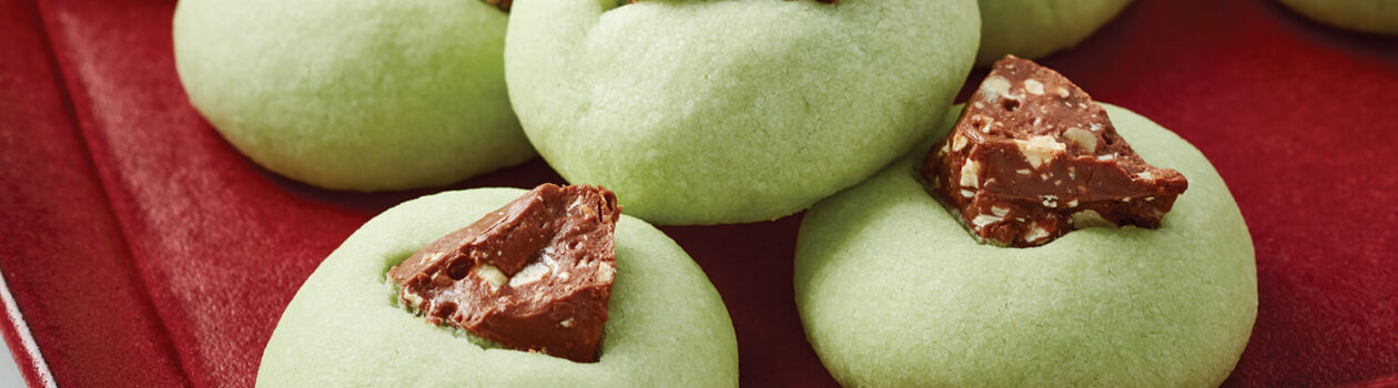 Recipe Mint Chocolate Shortbread Cookies A