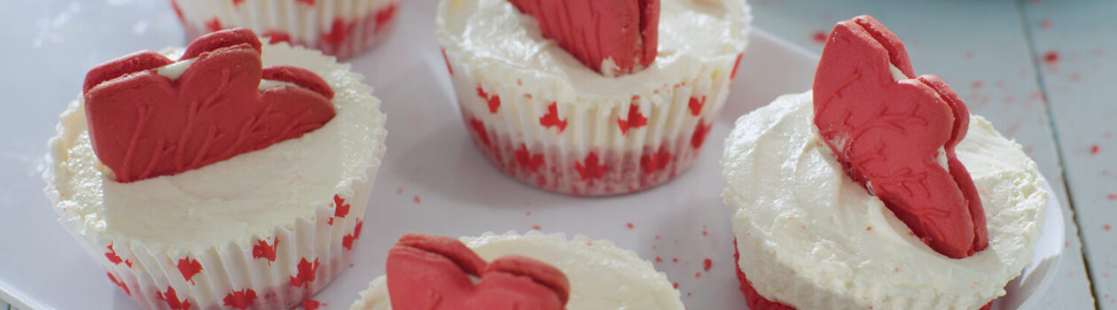 Recipe No Bake Maple Leaf Mini Cheesecakes B