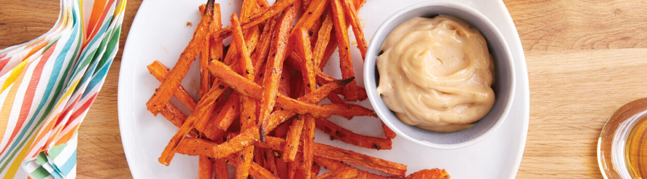 Recipe Roasted Spicy Carrot Fries