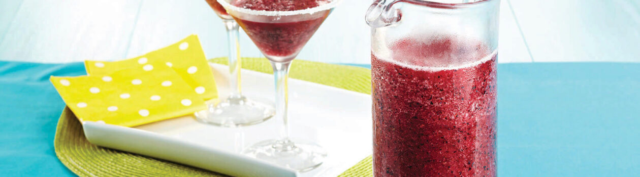 blueberry lemonade slushy